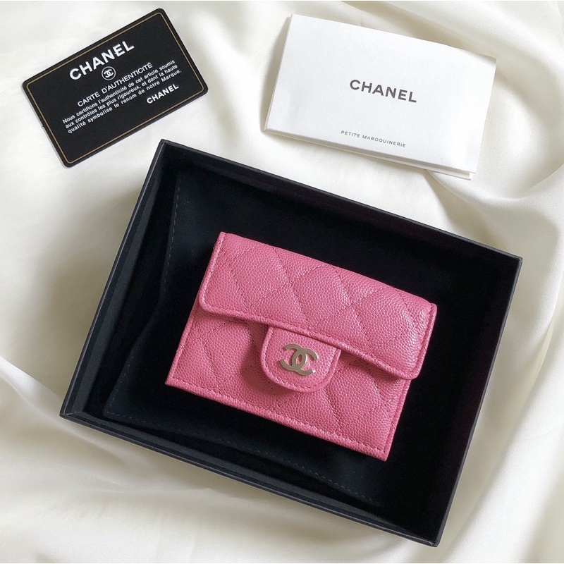 Chanel small trifold wallet