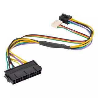 24 Pin to 6 Pin PCI-E ATX แหล่งจ่ายไฟหลักอะแดปเตอร์ 18AWG สำหรับ HP Z220 Z230 Workstation