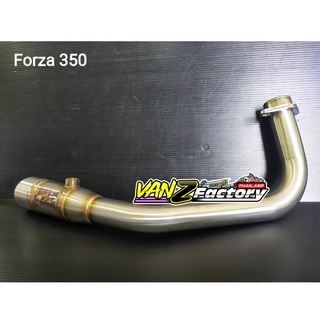 คอท่อ Forza 350 สแตนเลส 304 แท้ ของGreat