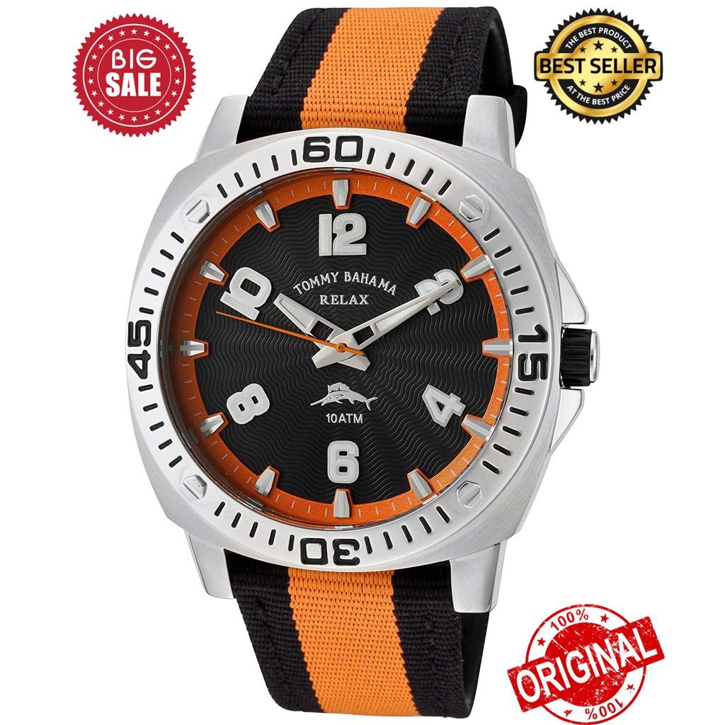 นาฬิกาข้อมือ Tommy Bahama Relax Men's watch #RLX1128