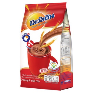 ✨นาทีทอง✨ โอวัลติน เครื่องดื่มมอลต์ รสช็อกโกแลต 560กรัม Ovaltine Chocolate Flavoured Malt Beverage 560g