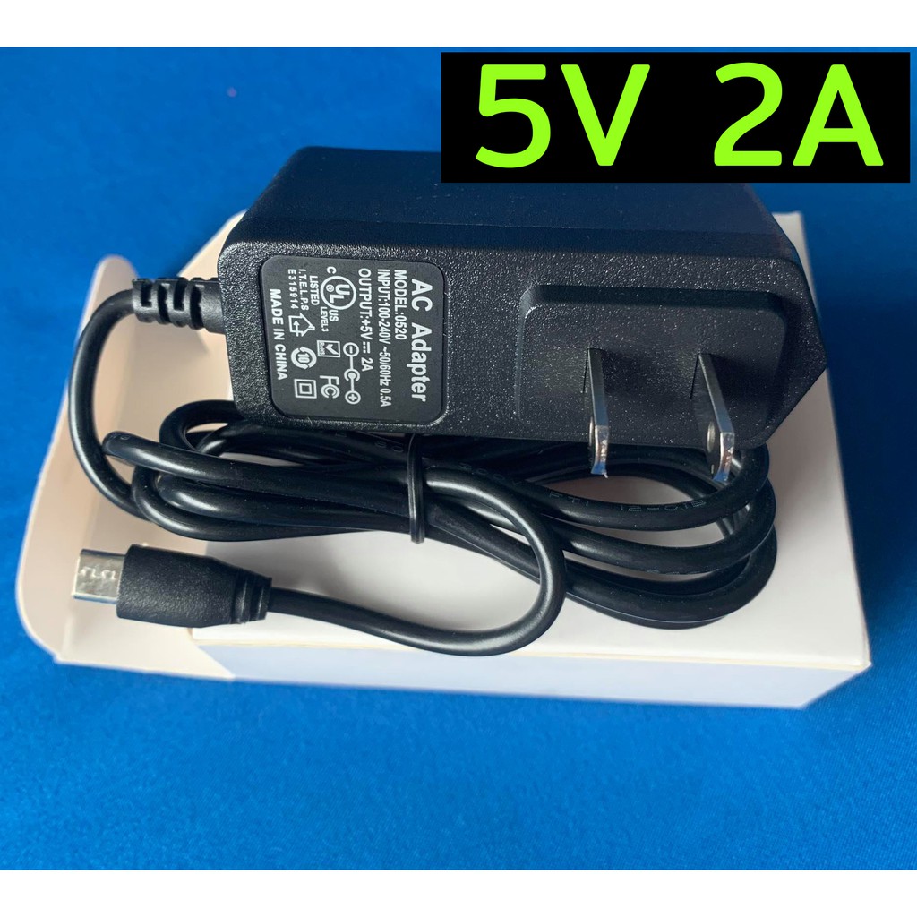 Adapter กล้องวงจรปิด Vstarcam C24S หรือรุ่นอื่นๆที่ใช้หัวแบบ Micro USB 5V 2A