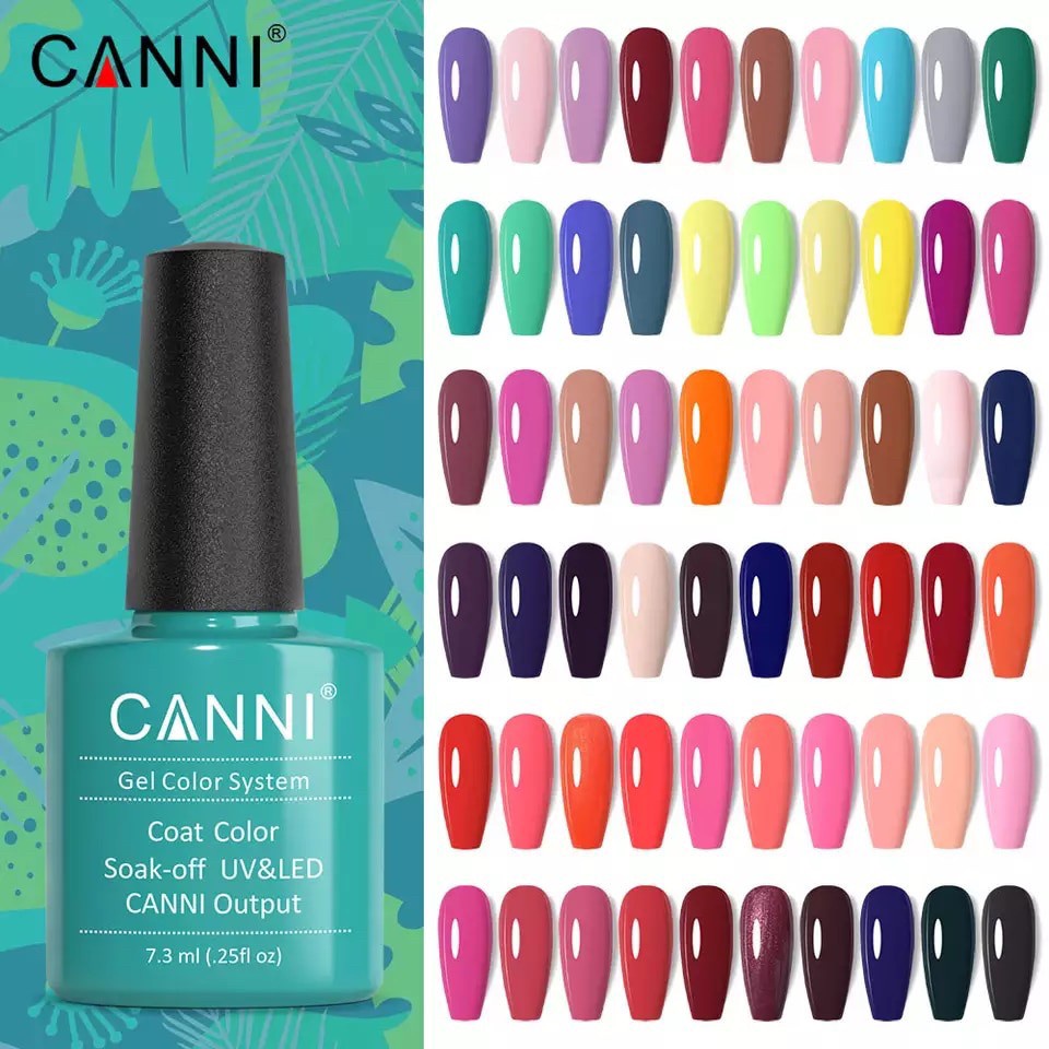 สีเจล Canni แคนนิ ลดราคา สีพื้นสีกลิตเตอร์ เบอร์101-150 (โรงงานเลิกผลิตชั่วคราว)