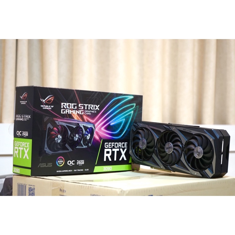 การ์ดจอ ASUS ROG STRIX RTX3090 24GB มือ 2