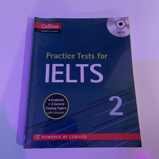 หนังสือเตรียมสอบไอเอล Practice tests for ielts