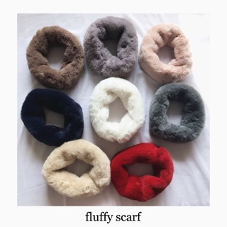 Fluffy Scarf : ผ้าพันคอขนนิ่ม