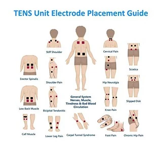 Electrode pad 5*10 cm แผ่นกระตุ้นไฟฟ้า ขนาดใหญ่ - Premium แผ่นขั้วกระตุ้นไฟฟ้า 1 คู่ (10R)