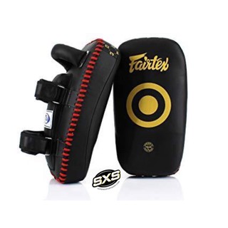 Fairtex Kick Pads ( Micro Fiber) KPLC5 Black/Gold