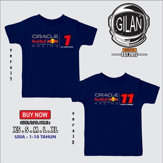 เสื้อยืด พิมพ์ลาย Oracle RED BULL RACING F1 TEAM - SAKAZUKI สําหรับรถยนต์