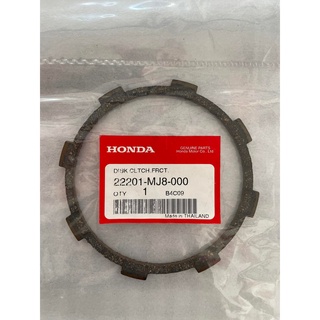 แผ่นคลัทซ์ รุ่น HONDA Nova โนวา S,Tena เทน่า อะไหล่แท้ศูนย์เบิกศูนย์ [22201-MJ8-000]