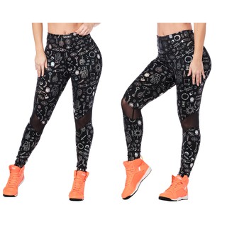 Zumba Future High Waisted Ankle Leggings (กางเกงเลคกิ้งออกกำลังกายซุมบ้าและโยคะ)