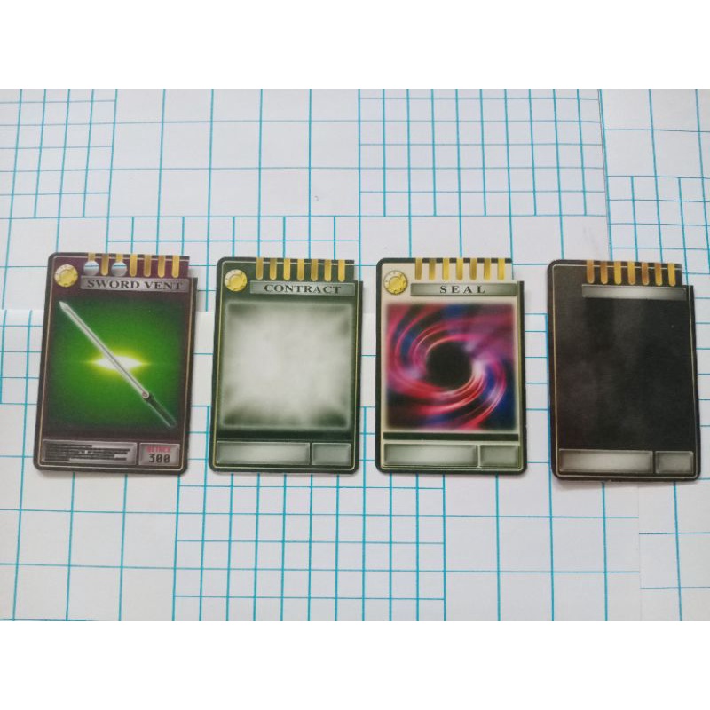 Kamen raider Ryuki advent card (Blank)