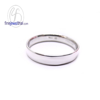 Finejewelthai-แหวนเกลี้ยง-แหวนเงินแท้-แหวนหมั้น-แหวนแต่งงาน-Silver925-Ring-R116800