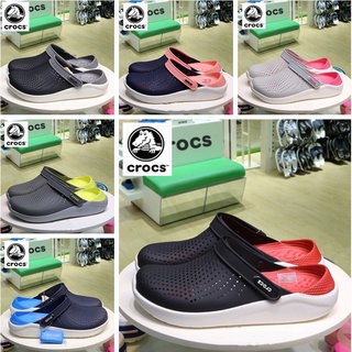 ส่งจากกรุงเทพ crocs Literide รองเท้าชายหาดแท้รองเท้าแตะกลางแจ้ง รองเท้าลำลอง เหมาะกับเดินชายหาด