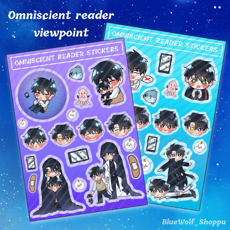 [ OMNISCIENT READER VIEWPOINT/ORV ] แผ่นสติ๊กเกอร์ by BlueWolf