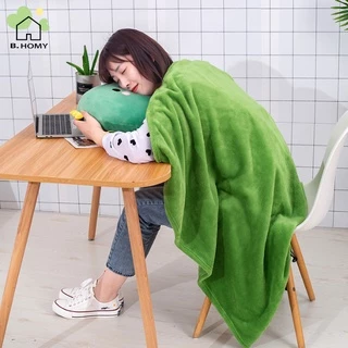 หมอนผ้าห่ม รูปสัตว์ น่ารัก นุ่ม มีผ้าห่ม ซื้อเป็นของขวัญ พร้อมส่ง B.HOMY