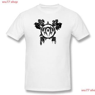 New World Of Warcraft 3 T-shirt เสื้อยืดผู้ชาย ดพิมพ์ลาย ดผ้าเด้ง คอกลม cotton แฟชั่น discount