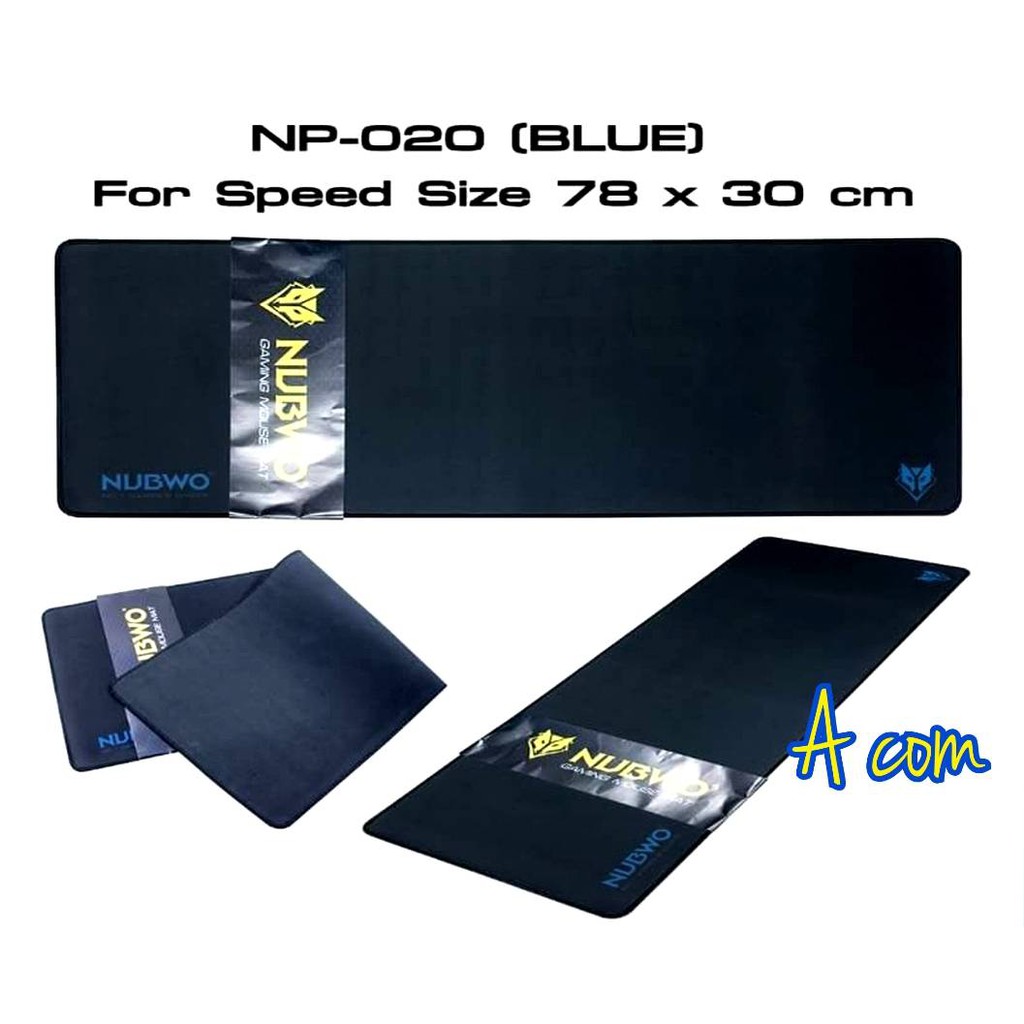 Nubwo แผ่นรองเมาส์ NP020 ใหญ่สปีดสะใจ ขนาด 78x30cm.งานแท้ จากnubwo/และรุ่น052