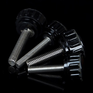 Seth M4 M5 knurled สกรูหัวแม่มือ ไนล่อน หัวกลม พลาสติก เบคิไลต์