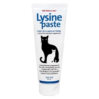 Lysine ไลซีน เเมวเลีย รสชีสเเสนอร่อย ปริมาณไลซีนสูงมาก กระตุ้นภูมิ ป้องกันหวัด,ไอ,จาม เยื่อบุตาอักเสบ(V M D)