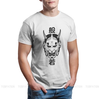 T-shirt  เสื้อยืด พิมพ์ลายกราฟฟิค Demon Tattoo Hannya สไตล์คลาสสิกS-5XL