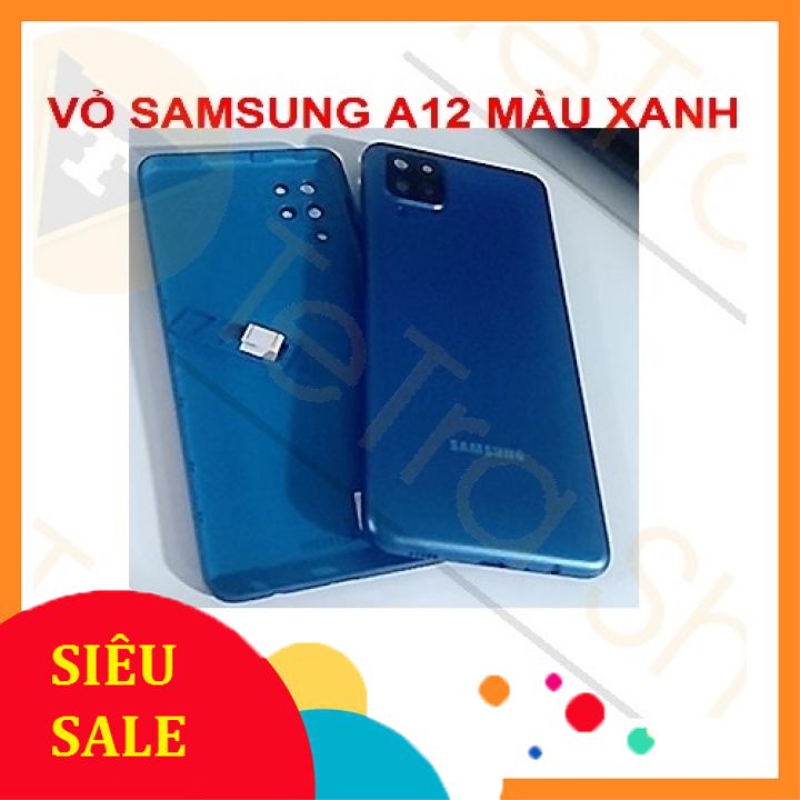 SAMSUNG เคสซัมซุง A12 สีฟ้า