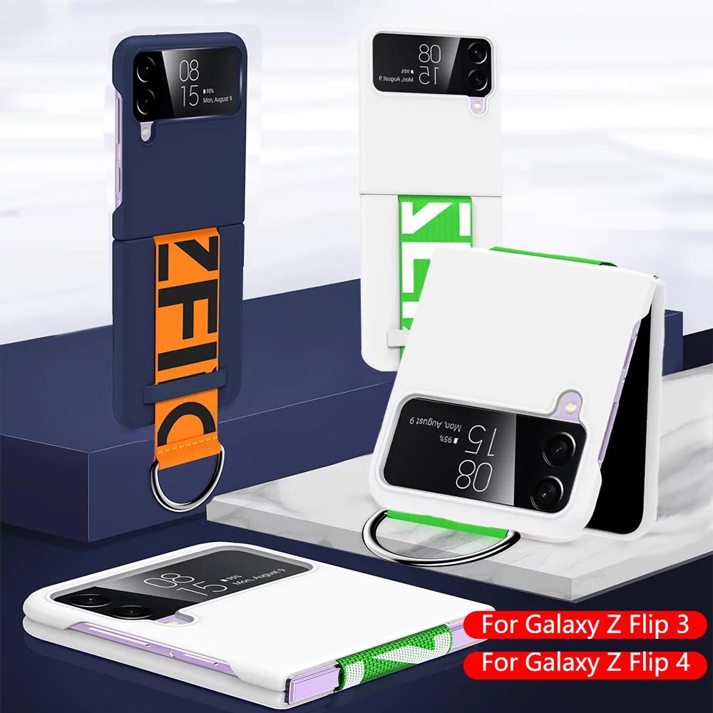 CASE SAMSUNG Z FLIP 4 SHOCKPROOF FINGER STRAP COLOR ULTRATHIN