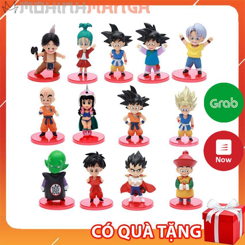 [GIVEAWAY] Dragon Ball 7 Dragon Ball Model Son Goku Gohan Trunk Krillin Chichi Darte Bulma Vegeta Su