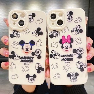 เคสโทรศัพท์มือถือ ลายการ์ตูนมิกกี้ มินนี่เมาส์น่ารัก สําหรับ Samsung Galaxy s23 s20 s21 s22 plus ultra s21fe s21 s20fe note20 note 20ultra