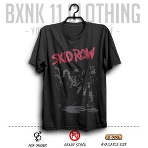 เสื้อยืดพิมพ์ลาย Skid Row 1 Band (เสื้อยืดแบนด์ / Distro T-Shirt)