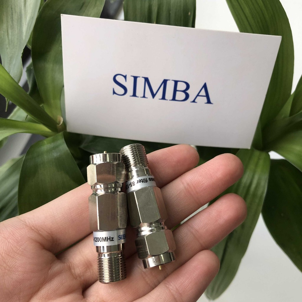 1 HIGH Signal FILTER 85-8000Mhz, Model: SHPF-6585-F, HIGH PASS FILTER, Seehai, reject 5-65Mhz