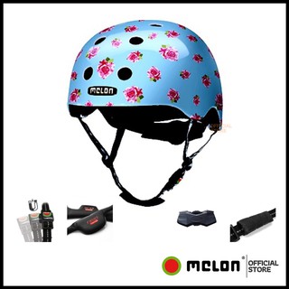 หมวกกันน๊อค Melon Helmet Flying Roses