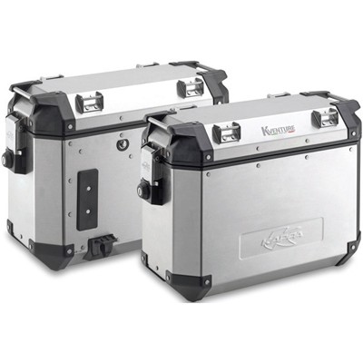 กล่องเอนกประสงค์ติดข้างรถมอเตอร์ไซด์ KAPPA รุ่น KVE37A Pack 2 (KAPPA Side BOX KVE37A ) 37L 1 คู่