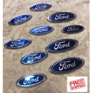 Logo Ford อลูมิเนียม, ABS จัดส่งฟรีไม่ต้องใช้โค้ด