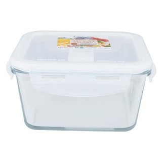 กล่องอาหารจตุรัส SUPER LOCK 6086 0.8 ลิตร ที่ใส่อาหาร Kitchen Food Containers