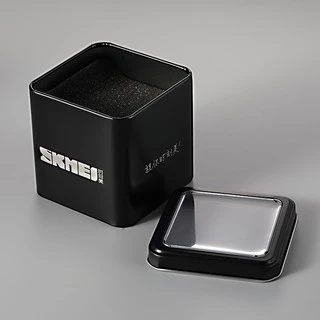 SKMEI กล่องโลหะ เก็บนาฬิกาข้อมือ กล่องของขวัญ 06 box SKMEI LOGO BOX06 watch BOX Gift Box Package