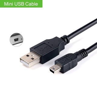 สาย Mini USB To USB cable ยาว 2.4 เมตร (ไม่​รองรับ​การ​ถ่ายโอน​ข้อมูล)