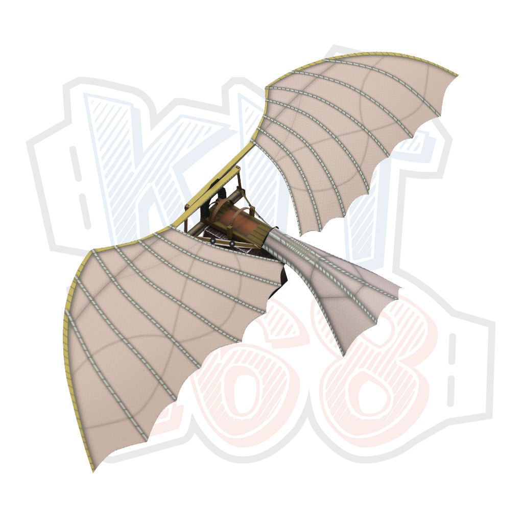 Leonardo da Vinci รุ่นกระดาษเครื่องร่อน