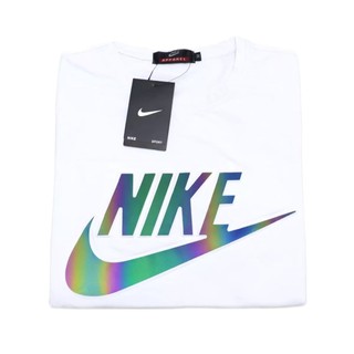 NIKE เสื้อยืดไนกี้ เสื้อยืดแฟชั่น เสื้อคอกลม ผ้าคอตตอลหนานุ่ม 100% สวมใส่ได้ทั้งหญิงและชาย