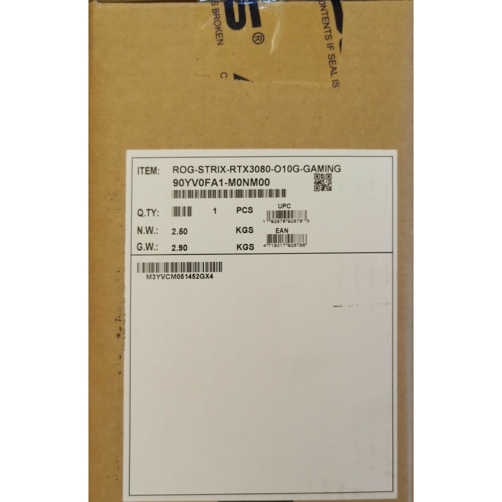 ASUS ROG Strix GeForce RTX 3080 OC 10 Go GDDR6X Carte Graphique