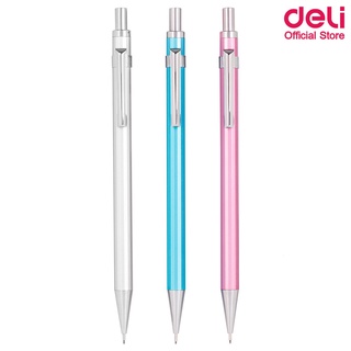 ดินสอกดด้ามเหล็ก ขนาด 0.7mmDeli U998 Metal Mechanical Pencil