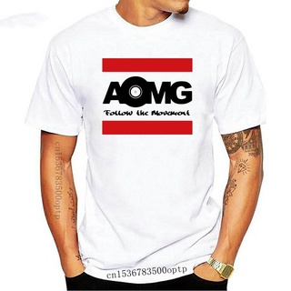 เสื้อยืดผ้าฝ้าย พิมพ์ลาย AOMG Follow the Movement GJbccg94IPjpcp91 สําหรับผู้ชายSize S-5XL