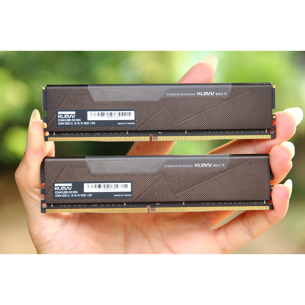 🔥🔥🔥 RAM DDR4 KLEVV BLOT X 32GB (16+16) Bus 3200MHz ประกัน LT. 🔥🔥🔥