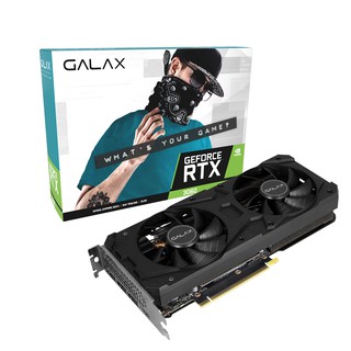 GALAX GEFORCE RTX3060 1-Click OC 12GB GDDR6 LHR Version (3Y) CR6-000948 การ์ดจอ