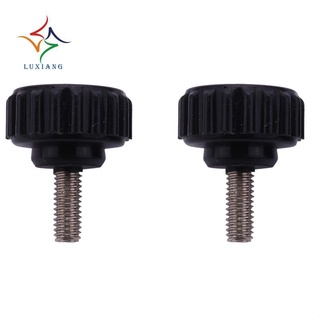 M4X10 มม. หัวสกรูหัวกลม Thumbscrews Knurled สําหรับตั้งแคมป์ 2 ชิ้น