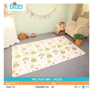 Fico เสื่อรองคลาน PVC Play Mat Size M 140x200 cm.