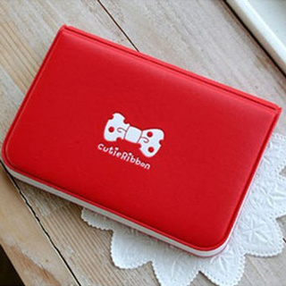 กระเป๋าใส่บัตรเครดิต PVC ประดับโบว์ ขนาดเล็ก เข้ากับทุกการแต่งกาย สไตล์มินิมอล สําหรับผู้หญิง มี 12 ช่อง