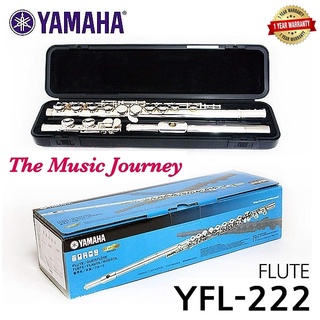 Yamaha YFL-222 ฟลูต Flute ของแท้ รับประกันศูนย์ 1 ปีเต็ม สินค้าพร้อมส่ง Music Journey