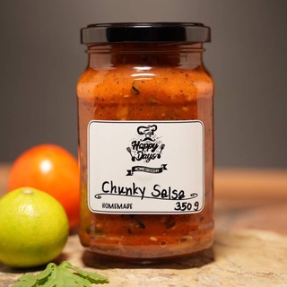 ซอสซัลซ่ามะเขือเทศโฮมเมด น้ำหนักสุทธิ 350กรัม, Chunky Salsa, Net weight 350g