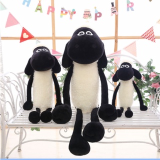 (พร้อมส่ง) หมอนตุ๊กตานุ่ม รูปการ์ตูนแกะ Shaun the Sheep ขนาด 40 ซม. 60 ซม. ของขวัญ สําหรับเด็ก